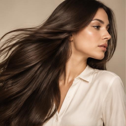 Illustrative haircut & styling editorial